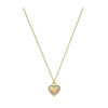 Picture of Michael Kors Gold Tone Logo Heart Pendant Necklace