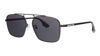 Picture of Alexander McQueen MQ 0094 S- 001 RUTHENIUM/GREY BLACK Sunglasses