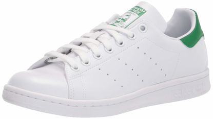 Picture of adidas Originals Men's Stan Smith (End Plastic Waste) Sneaker, White/White/Green, 10