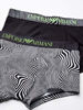 Picture of Emporio Armani Men's Pattern Mix 2-Pack Trunk, Printed Zebra/Black, Large