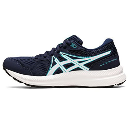 Picture of ASICS Women's Gel-Contend 7 Running Shoes, 9.5, Midnight/Soothing SEA