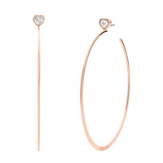 Michael kors rose gold earrings sale outlet
