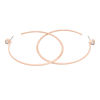 Picture of Michael Kors Fashion Rose Gold-Tone Stainless Steel Hoop Earring (Model: MKJ7902791)