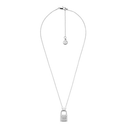 Picture of Michael Kors Women's Silver Brass Pendant Necklace (Model: MKJ7759040)
