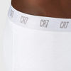 Picture of CR7 Men's Basics 3 Pack - Organic Cotton Blend Trunks Black
