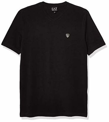 Picture of Emporio Armani EA7 Men's Core Shield T-Shirt, Black, XX-Large