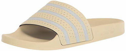 Picture of adidas Originals Men's Adilette Slide Sandal, Sand/Supplier Colour/Sand, 9