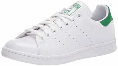 Picture of adidas Originals Men's Stan Smith (End Plastic Waste) Sneaker, White/White/Green, 10.5