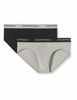 Picture of Emporio Armani Men's Stretch Cotton Classic Logo Brief, Black/Grey, Small
