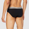 Picture of Emporio Armani Men's Stretch Cotton Classic Logo Brief, Black/Grey, Small