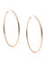 Picture of Michael Kors Large Rose Hoop Earrings