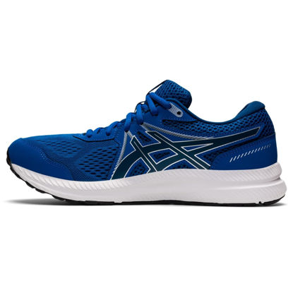 Picture of ASICS Men's Gel-Contend 7 Running Shoes, 9.5, Lake Drive/MAKO Blue