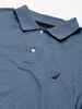 Picture of Nautica Men's Classic Fit Short Sleeve Solid Soft Cotton Polo Shirt, Deep Anchor Heather, 4X Big