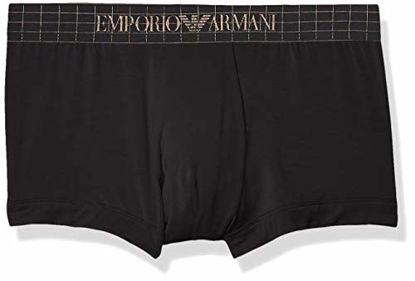 Picture of Emporio Armani Men's Soft Modal Trunk, Black, XL