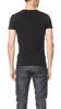 Picture of Emporio Armani mens Stretch Cotton V-neck T-shirt undershirts, Black, Large US
