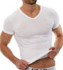 Picture of Emporio Armani Men's Stretch Cotton V-Neck T-Shirt, White, Large