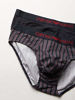 Picture of Emporio Armani Men's Pattern Mix 2-Pack Brief, Vertical Stripe Marine-Ruby/Marine, XL