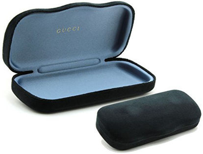 Picture of New Gucci Velvet Hard Clam-shell Case, 2017 Collection. (Medium, Black)
