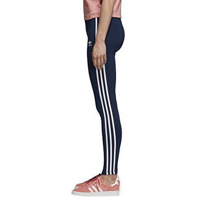 Picture of adidas Originals Women's 3-Stripes Leggings, Collegiate Navy, S