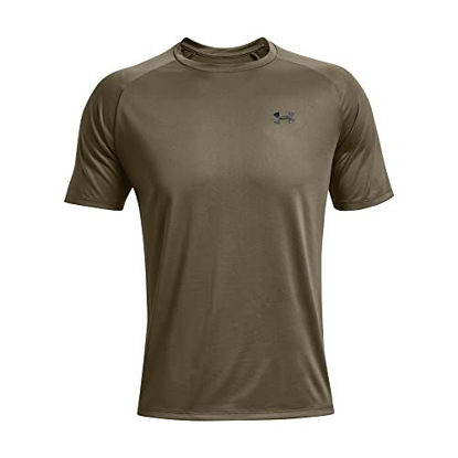 Picture of Under Armour mens Tech 2.0 Short-Sleeve T-Shirt , Tent (361)/Black , 4X-Large