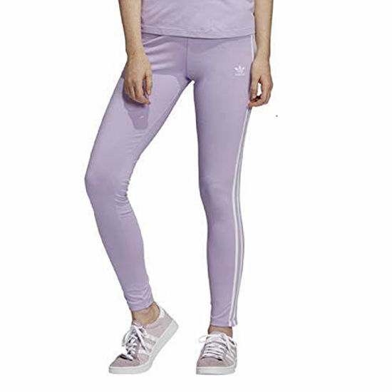GetUSCart- adidas Originals Women's 3 Stripes Legging, purple glow