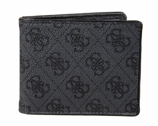 black guess wallet mens