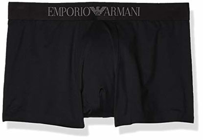 Picture of Emporio Armani Men's Microfiber Trunk, Black, XL