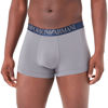 Picture of Emporio Armani Men's Soft Modal Elastic Band Trunk, Pewter, Large