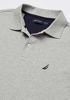 Picture of Nautica Men's Classic Fit Short Sleeve Solid Soft Cotton Polo Shirt, Grey Heather, Medium