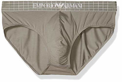 Picture of Emporio Armani Men's Soft Modal Brief, Steel, L