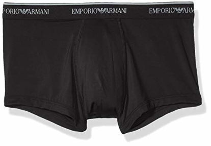 Picture of Emporio Armani Men's Microfiber Trunk, Black, S