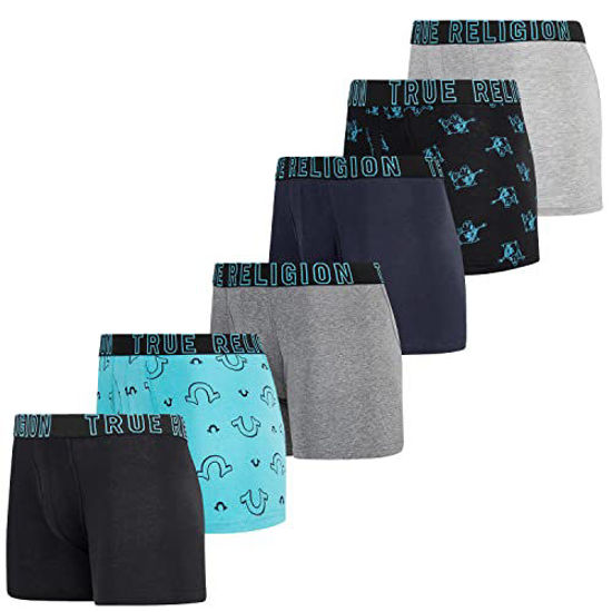 GetUSCart- True Religion Mens Boxer Briefs - Compression Underwear