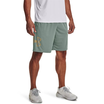 Picture of Under Armour mens Tech Graphic Shorts , (781) Opal Green / / Rise , Small