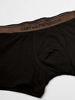 Picture of Emporio Armani Men's Shiny Logoband Boxer Brief, Black, XXL