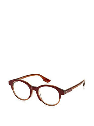 Picture of Alexander McQueen MCQ 0054/F GGF Burgundy Brown Round Eyeglasses