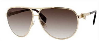 Picture of Alexander McQueen AMQ 4156 Sunglasses 0J5G Gold