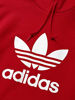 Picture of adidas Originals Men's Trefoil Hooded Sweatshirt, Scarlet/White, X-Large