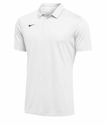 Picture of Nike Mens Dri-FIT Short Sleeve Polo Shirt (XXXX-Large, White)