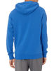 Picture of Under Armour Men's Rival Fleece Hoodie , Tech Blue (432)/Onyx White , Small