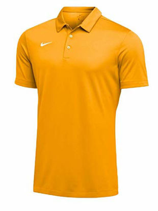 Picture of Nike Mens Dri-FIT Short Sleeve Polo Shirt (Medium, Sundown)