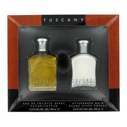 Picture of TUSCANY by Aramis Gift Set -- 3.4 oz Eau De Toilette Spray 3.4 oz After Shave Balm Men