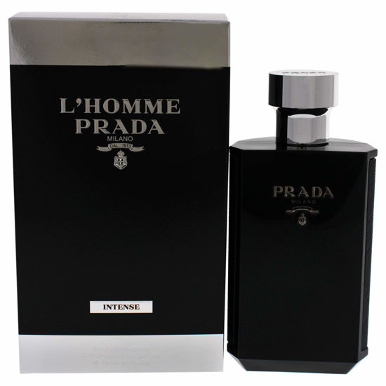 GetUSCart- Prada L'homme Intense Eau de Parfum Spray for Men, 5 Ounce
