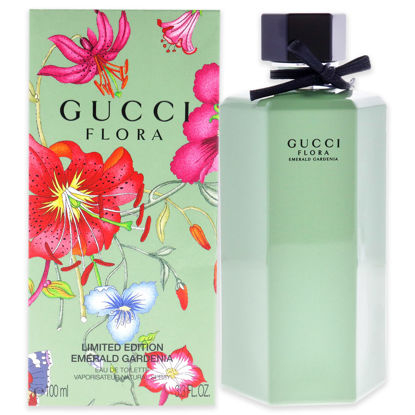 Picture of Gucci Flora Emerald Gardenia Women EDT Spray (Limited Edition) 3.3 oz