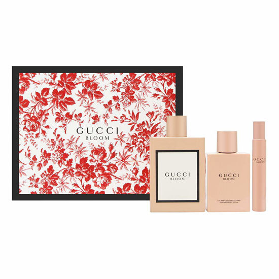 Picture of Gucci Bloom for Women 3.3 Ounce Eau De Parfum Spray + 3.3 Ounce Body Lotion + 0.25 Ounce Eau De Parfum Fragrance Pen