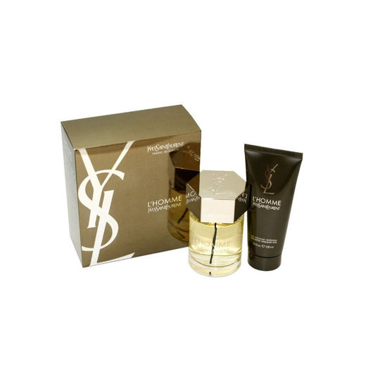Picture of L'Homme Yves Saint Laurent By Yves Saint Laurent For Men. Gift Set( Edt Spray 3.3 Oz & & All Over Shower Gel 3.3 Oz )