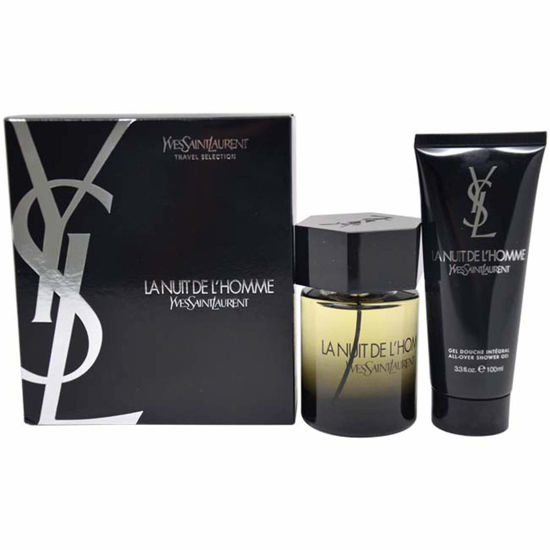 GetUSCart- Yves Saint Laurent La Nuit De L'homme 2 Pc Travel Set Eau de  Toilette Spray 3.4 ounce and All Over Shower Gel 3.3 ounce