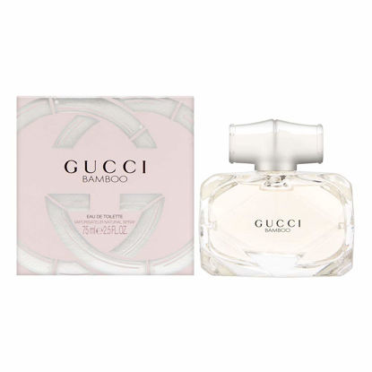Picture of Gucci Bamboo | Eau de Toilette Spray | Fragrance for Women | Floral and Woody Scent with Key Notes of Casablanca Lily, Bergamot, and Orange Blossom | 75 mL / 2.5 fl oz