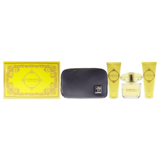 Versace yellow diamond set online with bag