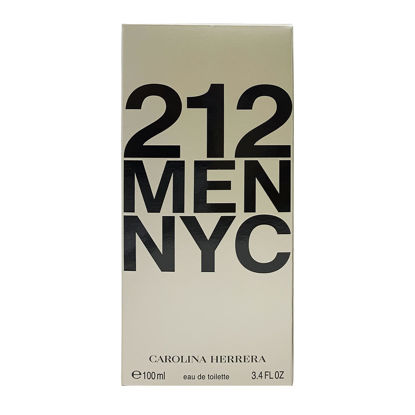 Picture of 212 MEN NYC by Carolina Herrera 3.3 Ounce / 100 ml Eau de Toilette Men Cologne Spray