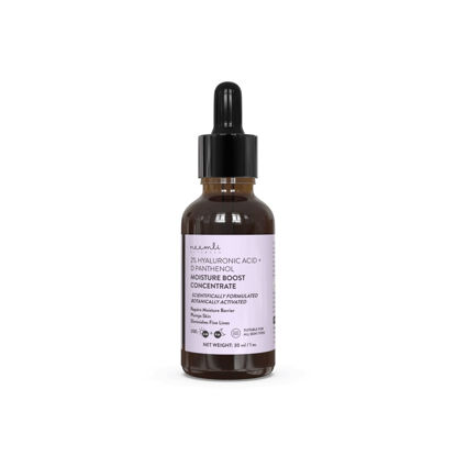 Picture of Neemli Naturals 2% Hyaluronic Acid + D Panthenol Moisture Boost Concentrate Face Serum For Intense Hydration, Plump & Glowing Skin Suits All Skin Types, 30 ml, Transparent (Pack of 1)